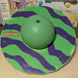 Amazing Vintage 1980's 1st Generation Pogo Bal - Pogo Ball - Jumping Toy Rare!